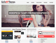 Tablet Screenshot of gotowpthemes.com